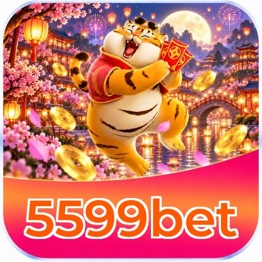 Interface da plataforma 5599bet mostrando slots populares e bônus de boas-vindas